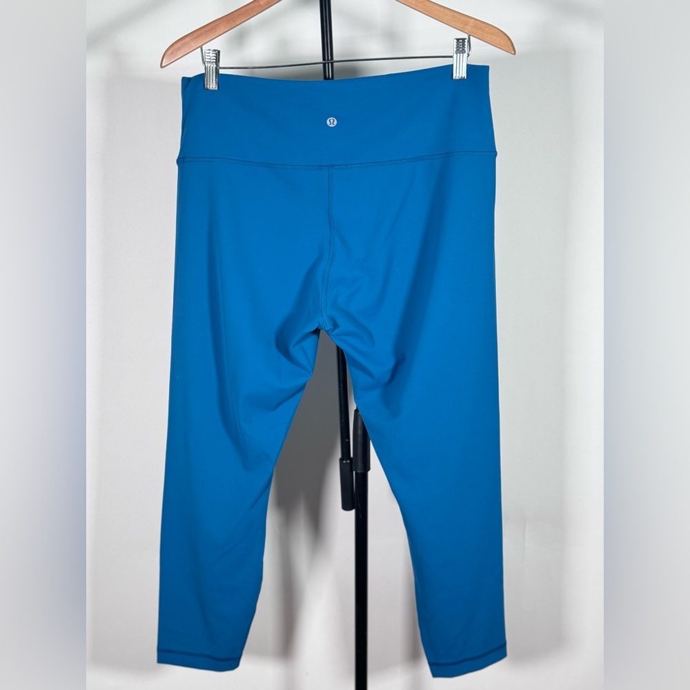 NWOT Lululemon Wunder Train High-Rise Tight 25" Blue Nile - Picture 4 of 5